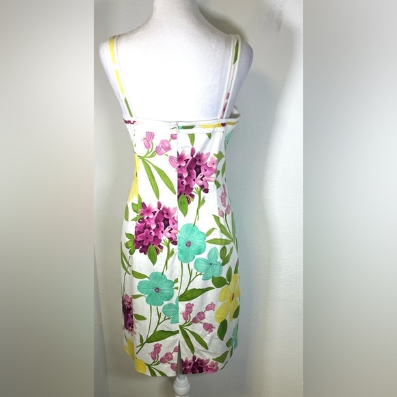 The Perfect Spring Summer Dress by Nine West. Vibrant Classy & Feminine 
Size 10 - Picture 2 of 6